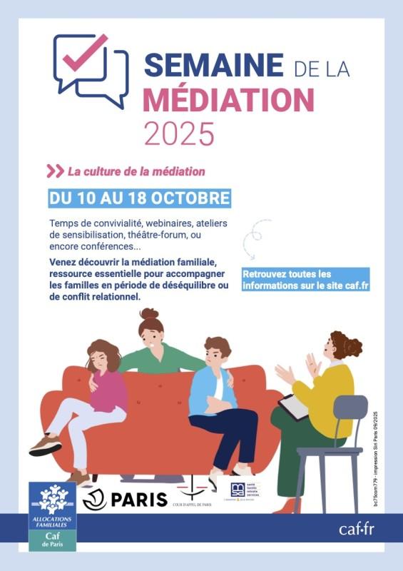 Semaine de la médiation familiale à Paris